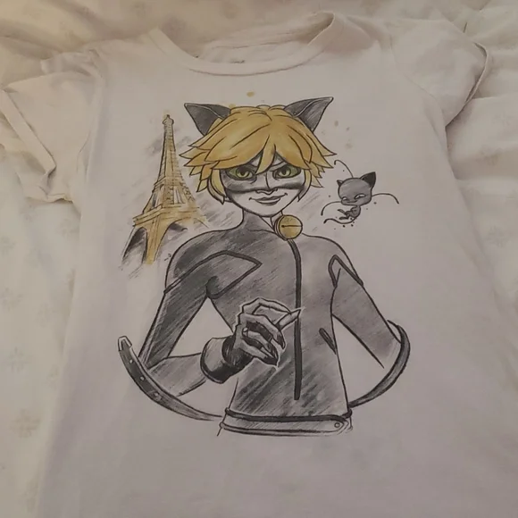 Hot Topic Tops Miraculous Ladybug Chat Noir Shirt Poshmark